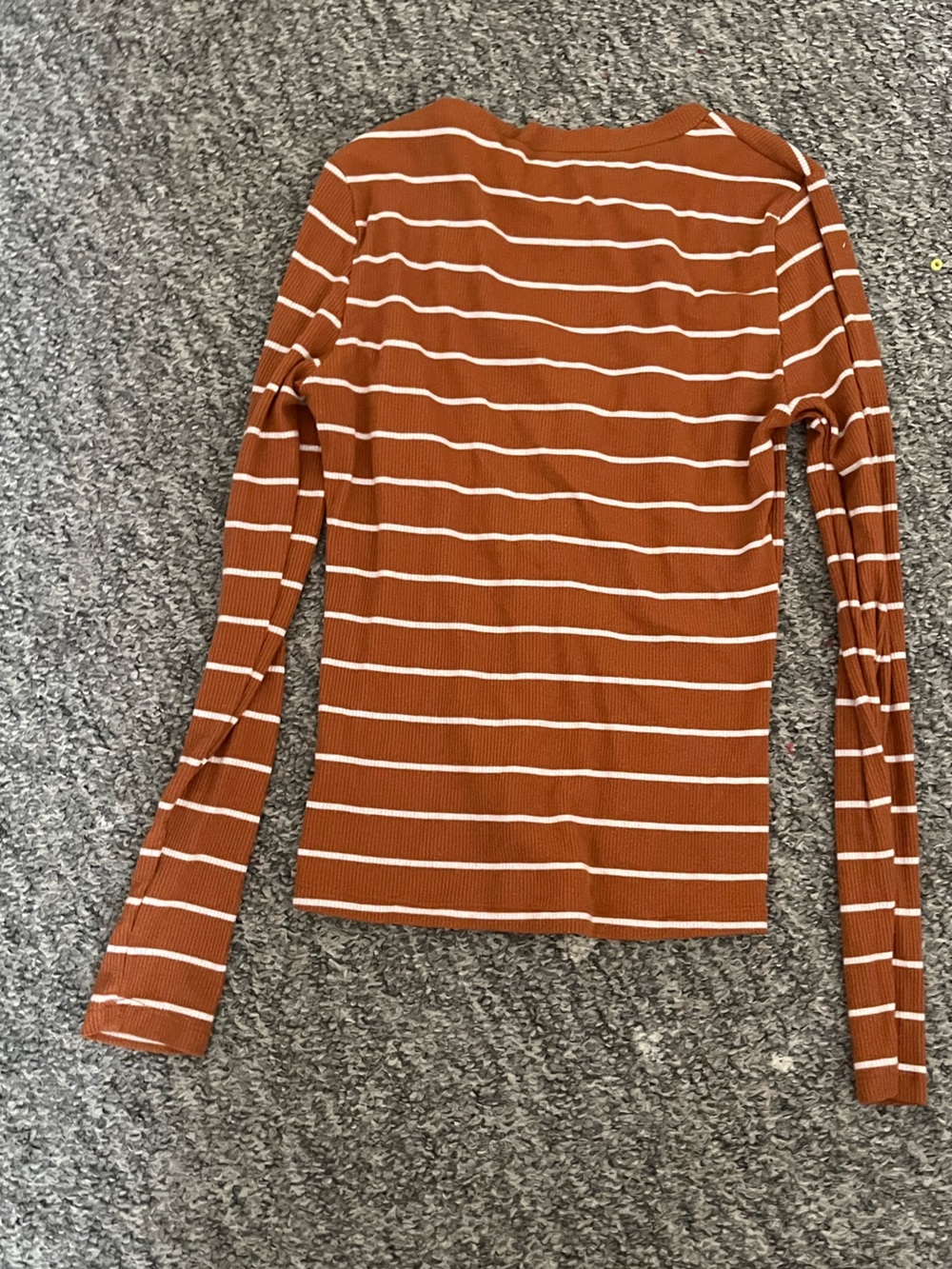 Charlotte Ruse and White Striped Long-Sleeve Crewneck - Picture 5 of 8